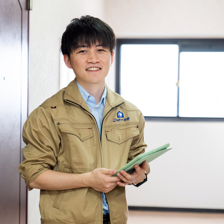 江戸川区で自然素材の注文住宅を建てるニットー住宅 スタッフ 牛山雅啓-ウシヤママサヒロ