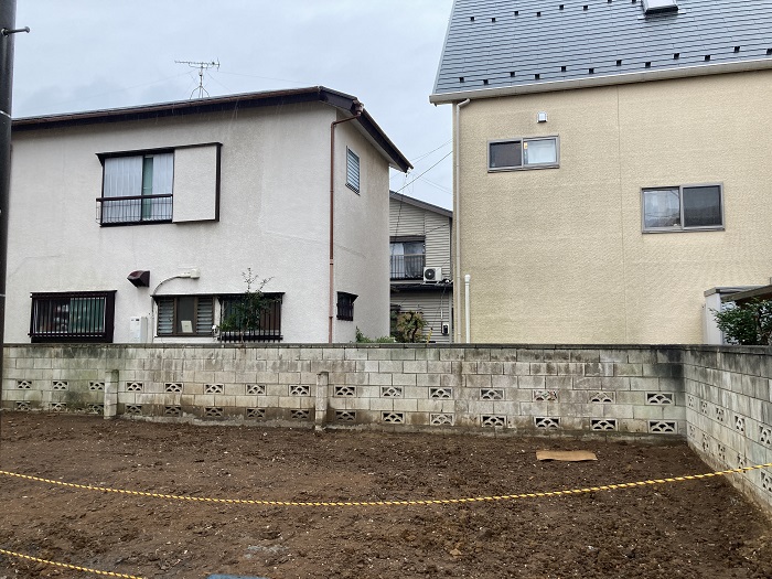 江戸川区でこだわりの無垢材と自然素材をふんだんに使用した注文住宅を建てる工務店ニットー住宅　控え壁のあるブロック