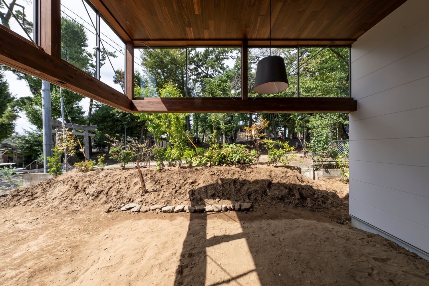 江戸川区で自然素材の注文住宅を建てるニットー住宅　オシャレ照明